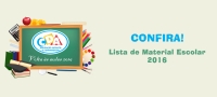 Lista de Material Escolar 2016